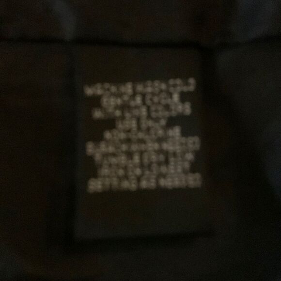 Worthington Works Stretch Separates Size 8 Silver Button Front Black Trench Coat - Picture 11 of 15